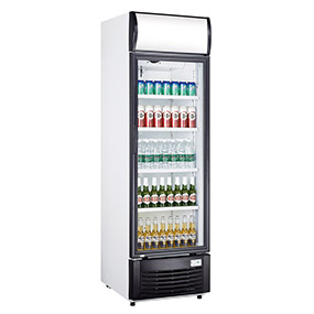 Swing Door Cooler Merchandiser Automatic Defrost 350L manufacturer factory China